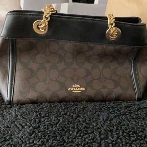 Dark Brown Coach Purse